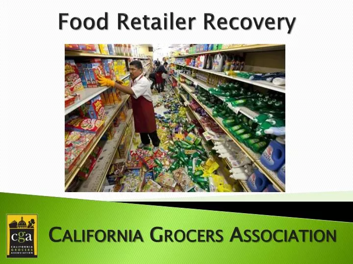 food retailer recovery