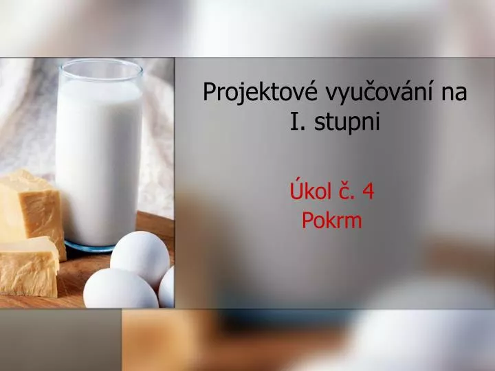 projektov vyu ov n na i stupni