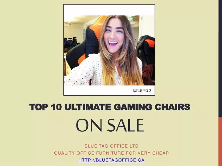 top 10 ultimate gaming chairs on sale