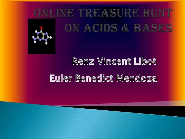 online treasure hunt on acids bases