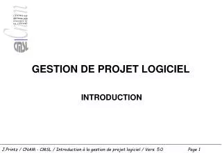 gestion de projet logiciel