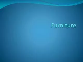 furniture