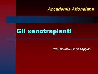 prof maurizio pietro faggioni