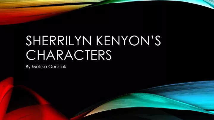 sherrilyn kenyon s characters