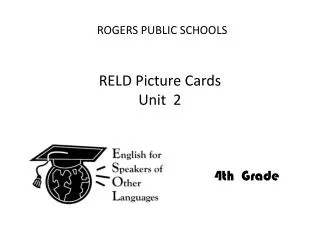 reld picture cards unit 2