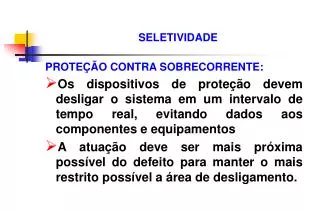 seletividade