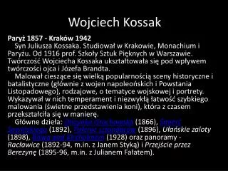 wojciech kossak
