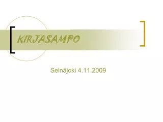 kirjasampo