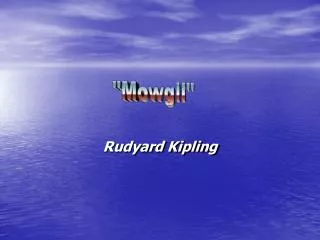 rudyard kipling