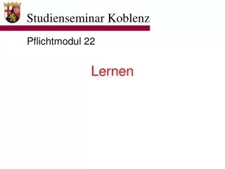 lernen