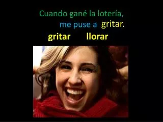 gritar