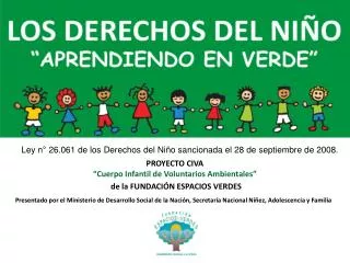 proyecto civa cuerpo infantil de voluntarios ambientales de la fundaci n espacios verdes