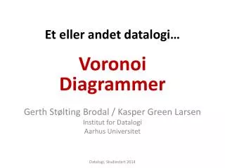 et eller andet datalogi