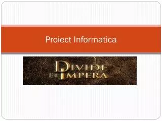 proiect informatica