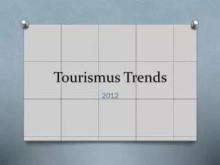 tourismus trends