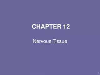 CHAPTER 12