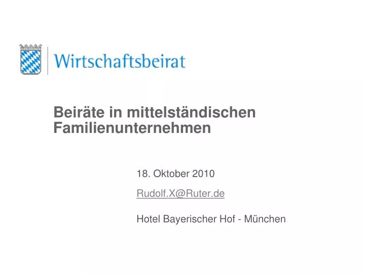 beir te in mittelst ndischen familienunternehmen