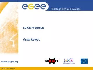SCAS Progress