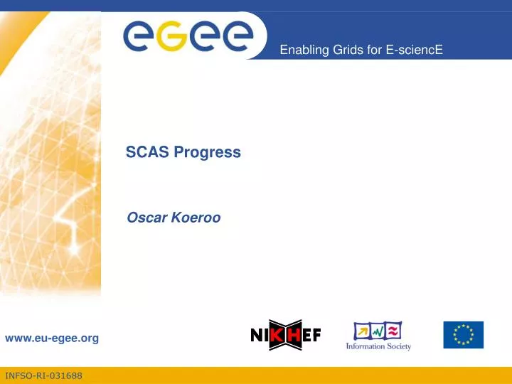 scas progress