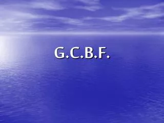 g c b f