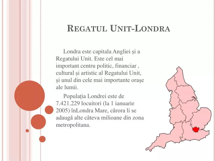 regatul unit londra