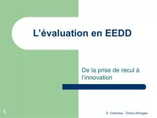 l valuation en eedd