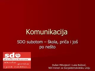 komunikacija