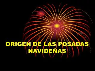 origen de las posadas navide as