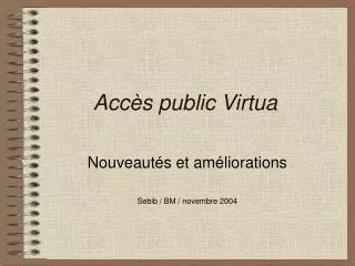 acc s public virtua