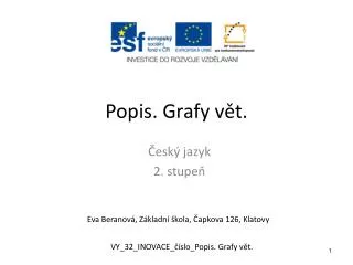 popis grafy v t