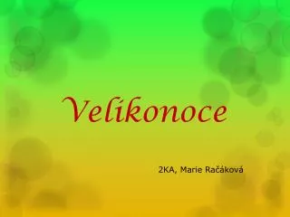 velikonoce