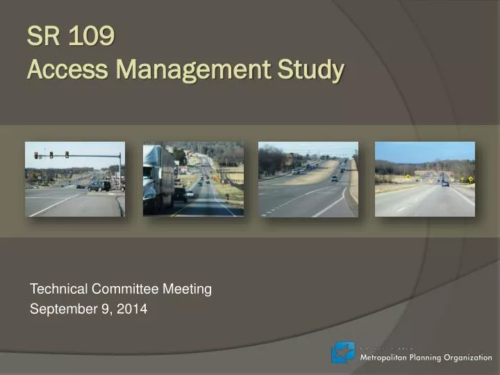 sr 109 access management study