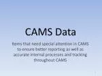 CAMS Data