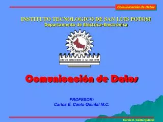 comunicaci n de datos