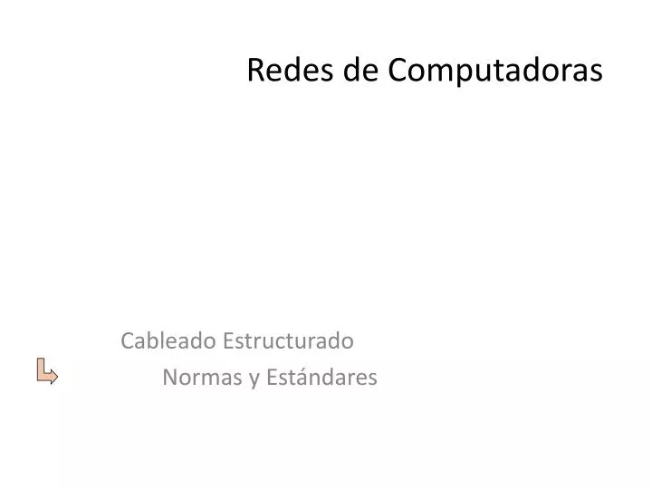 redes de computadoras