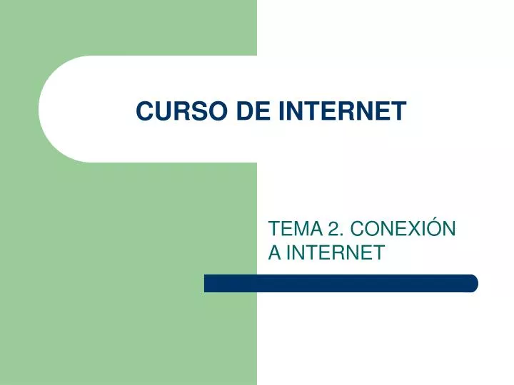 curso de internet