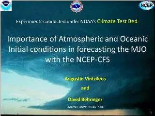Importance of Atmospheric and Oceanic Initial conditions in forecasting the MJO with the NCEP-CFS