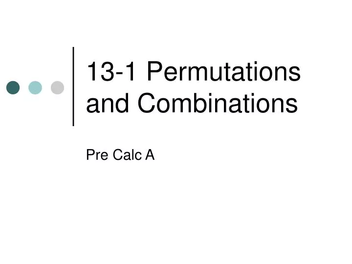 13 1 permutations and combinations