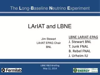 LArIAT and LBNE