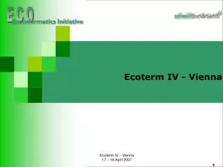 Ecoterm IV - Vienna