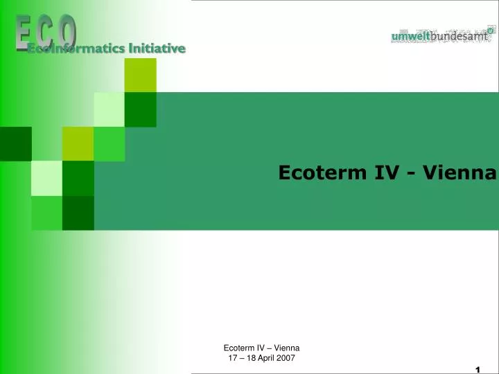 ecoterm iv vienna