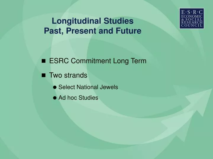 longitudinal studies past present and future