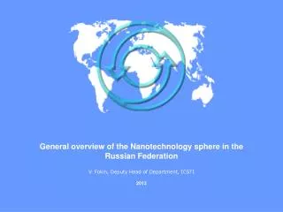 General overview of the Nanotechnology sphere in the Russian Federation