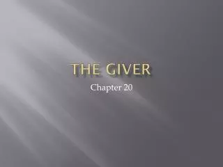 The Giver