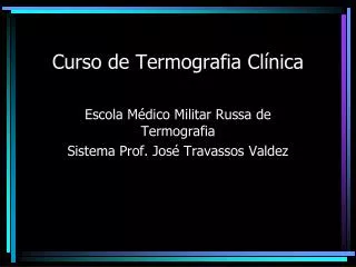 curso de termografia cl nica
