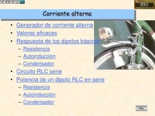 corriente alterna