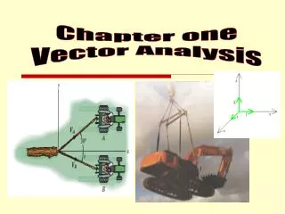 Chapter one Vector Analysis
