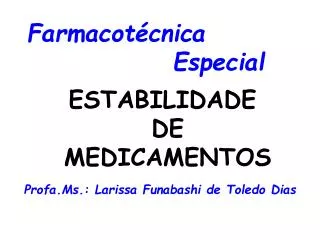 farmacot cnica especial