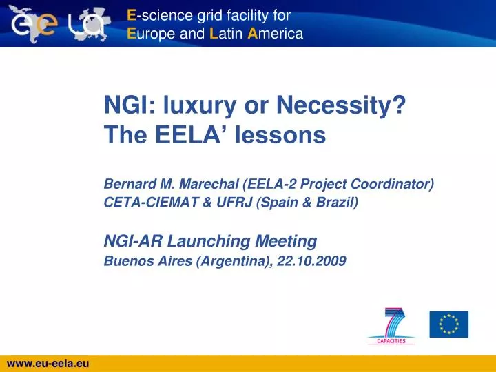 ngi luxury or necessity the eela lessons