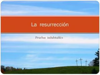la resurrecci n